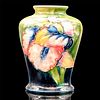 Moorcroft Pottery Miniature Vase, Iris