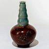 Doulton Lambeth Stoneware Miniature Vase, Marlins
