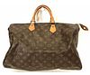 Louis Vuitton Brown Speedy Handbag