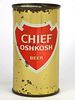 1958 Chief Oshkosh Beer 12oz 49-26 Oshkosh Wisconsin
