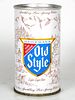 1962 Old Style Light Lager Beer 12oz Unpictured. La Crosse Wisconsin