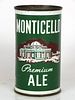 1956 Monticello Premium Ale 12oz 100-24 Norfolk Virginia