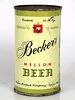 1958 Becker's Mellow Beer 12oz 35-28a Ogden Utah