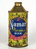1946 Namar Premium Beer 12oz Cone Top Can 174-19 Philadelphia Pennsylvania