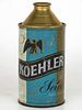 1956 Koehler Select Beer 12oz Cone Top Can 171-27 Erie Pennsylvania