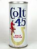 1969 Colt 45 Malt Liquor (NB-309-B) 16oz One Pint T147-31 Detroit Michigan