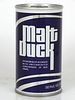 1969 Malt Duck Grape 12oz T91-17 Baltimore Maryland