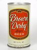 1969 Brown Derby Lager Beer 12oz T46-26 Cumberland Maryland