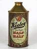 1947 Keeley Half & Half 12oz Cone Top Can 171-12 Chicago Illinois