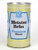 1968 Meister Brau Premium Beer 12oz T92-21 Chicago Illinois