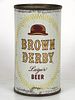 1960 Brown Derby Lager Beer 12oz 42-13 Los Angeles California