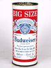 1961 Budweiser Lager Beer 16oz One Pint 226-20 Los Angeles California