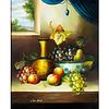 Van Hunt Still Life Painting, Fruits