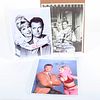 Set of 3 Barbara Eden and Larry Hagman Stamped Autographs