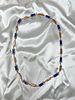 14k 60â€™s Lapis Lazuli Chinese Necklace