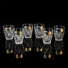 Set of 6 Bohemia Glass Lead Crystal Shot Glasses