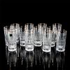 12pc Marquis Waterford Glasses, Hanover Gold