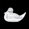 Waterford Crystal Duck Paperweight