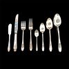 29pc WM Rogers And Son AA Silver Plated Ware, Gardenia