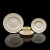 32pc Vintage Belleek Limpet Coffee and Lunch Set