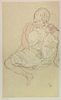 Gustav Klimt - Study for The Bride