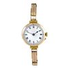 A lady's bracelet watch. 9ct yellow gold case, import hallmark London 1913. Unsigned manual wind mov