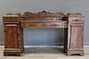 Antique Carved Mahogany Georgian Sideboard