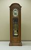 Howard Miller Oak Grandfather Clock, Model 610-158.