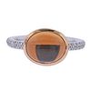 Mimi Milano 18K Gold Citrine Diamond Ring