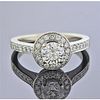 Diamond 18k Gold Engagement Ring
