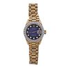 Rolex Datejust 18k Gold Diamond Watch 69178