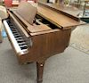 Young Chang mahogany baby grand piano in excellent condition. ht. 40 in.; wd. 58 in.; dp. 62 in.