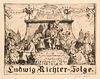 Barth, Artur Julius Ludwig Richter-Folge. Ludwig Richter auf der Freiheit zu Meissen 1828-1835. Mit 1 sign. rad. Titel u. 10 (von 12) signierten u. be