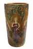 * A Weller Pottery Umbrella Stand, Height 20 1/2 inches.