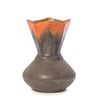 A Belgian Pottery Vase, Height 5 1/2 inches.