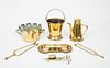 Group of Seven Northern European Brass Articles