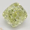 2.51 ct, Natural Fancy Yellow Even Color, VS2, Cushion cut Diamond (GIA Graded), Appraised Value: $55,700 