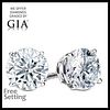 6.02 carat diamond pair Round cut Diamond GIA Graded 1) 3.01 ct, Color F, VS1 2) 3.01 ct, Color F, VS2. Appraised Value: $451,700 
