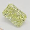 2.16 ct, Natural Fancy Yellow Even Color, SI1, Radiant cut Diamond (GIA Graded), Appraised Value: $56,100 