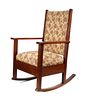 Signed Charles Stickley Rocking Chair 
