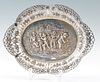 German 800 Silver Tray with Putti