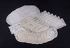FOUR SETS OF EXCEPTIONAL LACE TABLE LINENS, LATE 19TH-EARLY 20TH C