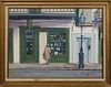 Dick Malinoski (New Orleans), "616 Royal Street, Bower's Antiques and Gifts," 1978, acrylic on canvas, signed and dated lower right, presented in a gi