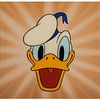 Limited Walt Disney Framed Sericel, Here's Donald