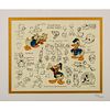 Limited Disney Donald Duck Model Sheet and Pin Set