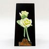 Two Yellow Roses on Base 1015183 - Lladro Porcelain Decor
