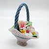 A Basket of Blossoms 1007580 - Lladro Porcelain Decor