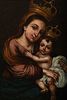 Virgin with the Child, Sevillian school of the 18th century