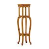 BELGIAN ART NOUVEAU Three-tiered stand