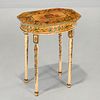 Continental Neoclassic paint decorated table